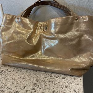 Gold Kate Spade Purse